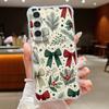 Bow Pattern Phone Case For Samsung Galaxy S26 S24 S23 Ultra S22 Plus S25 Edge S25 FE Shockproof Clear Card Bag Wallet Soft Cover