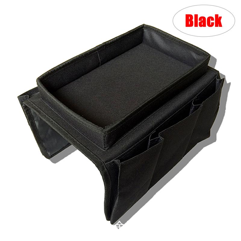 Sofa Armrest Storage Pockets Holder Tray Couch Hanging Remote Control Phone