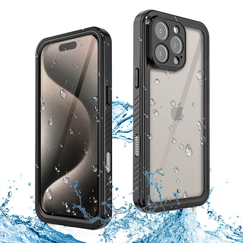 

Red Pepper Waterproof & Drop-Proof Case for iPhone 16 Pro Max чорний