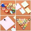 100pcs Colored Flat Thumb Tacks Roundness Plastic and Metal Flat Thumb Tacks for Office School & Personal Use