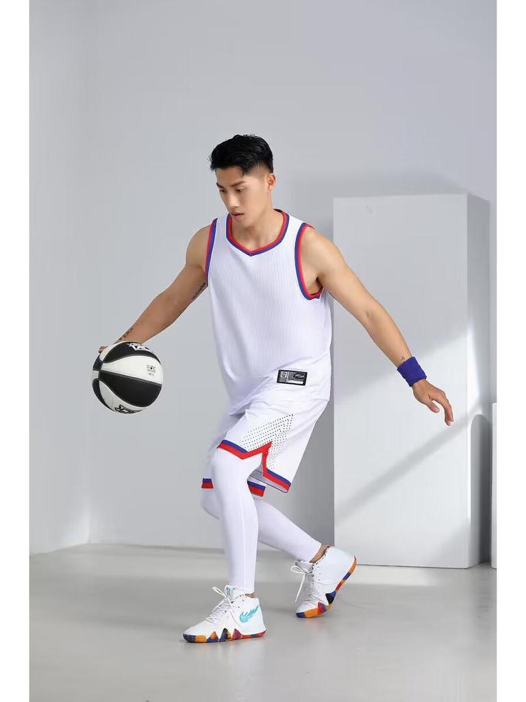 Men's Adult Basketball Uniform Set - Sports Training & Competition Jerseys