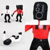 Bookfong Skibidi Toilet Speakerman Plush Toy, Funny And Adorable Animal Design, Short Plush Material, Perfect For Young Adults