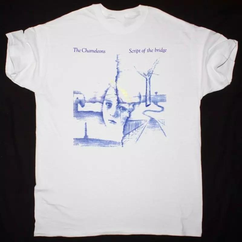 The Chameleons Music For Lovers White T-Shirt Cotton Full Size RD75 Unisex T-Shirt S