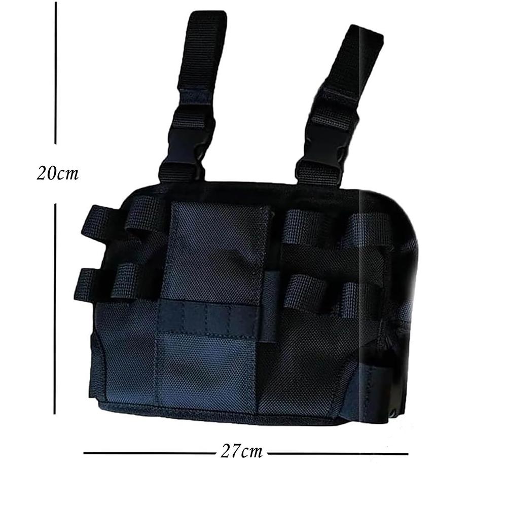 Electrician Multi-Tool Belt Pocket Leg Tool Holder Pouch Tactical Work Bag Black