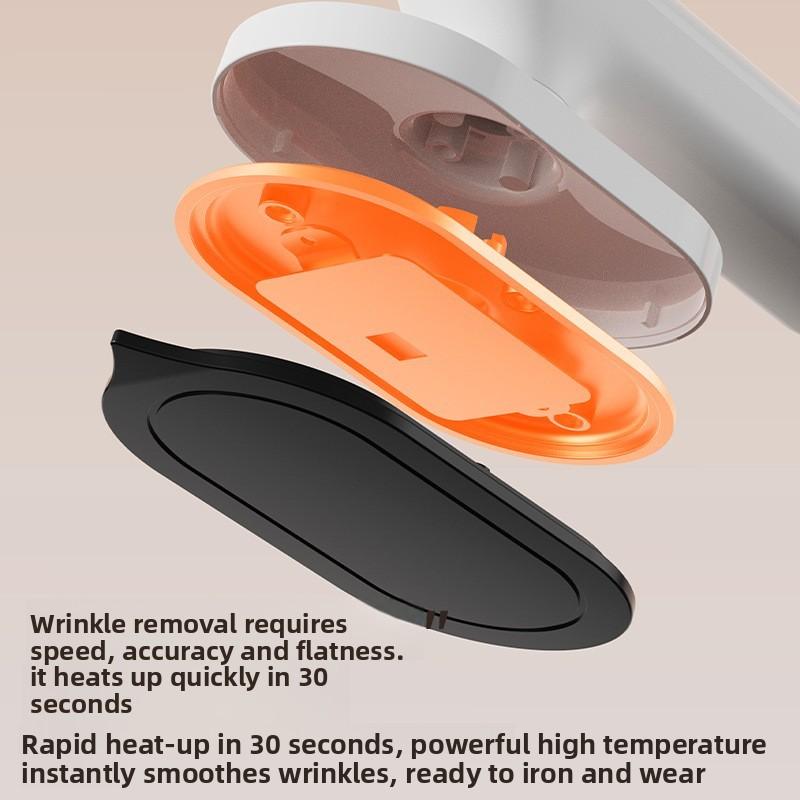 Portable Wireless Clothing Steamer With Ceramic Heating For Travel And Home Use