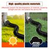 1pc Upgrade Downspout Extender,ABS+PE Folding Telescopic Rainwater Drainage Pipe Connector,Flexible Rain Drain