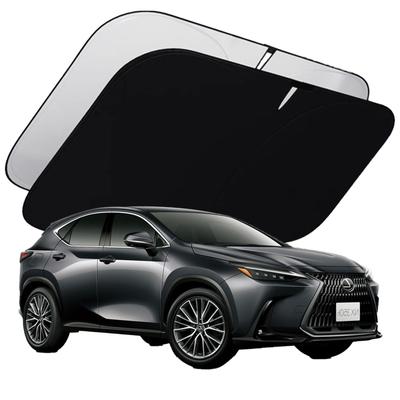 Wincar Osłona przeciwsłoneczna Lexus NX na 2026 Nowy Lexus Osłona przeciwsłoneczna na szybę przednią z blokadą światła i ciepła Zawiera przechowywanie Akcesoria samochodowe do Lexus NX.