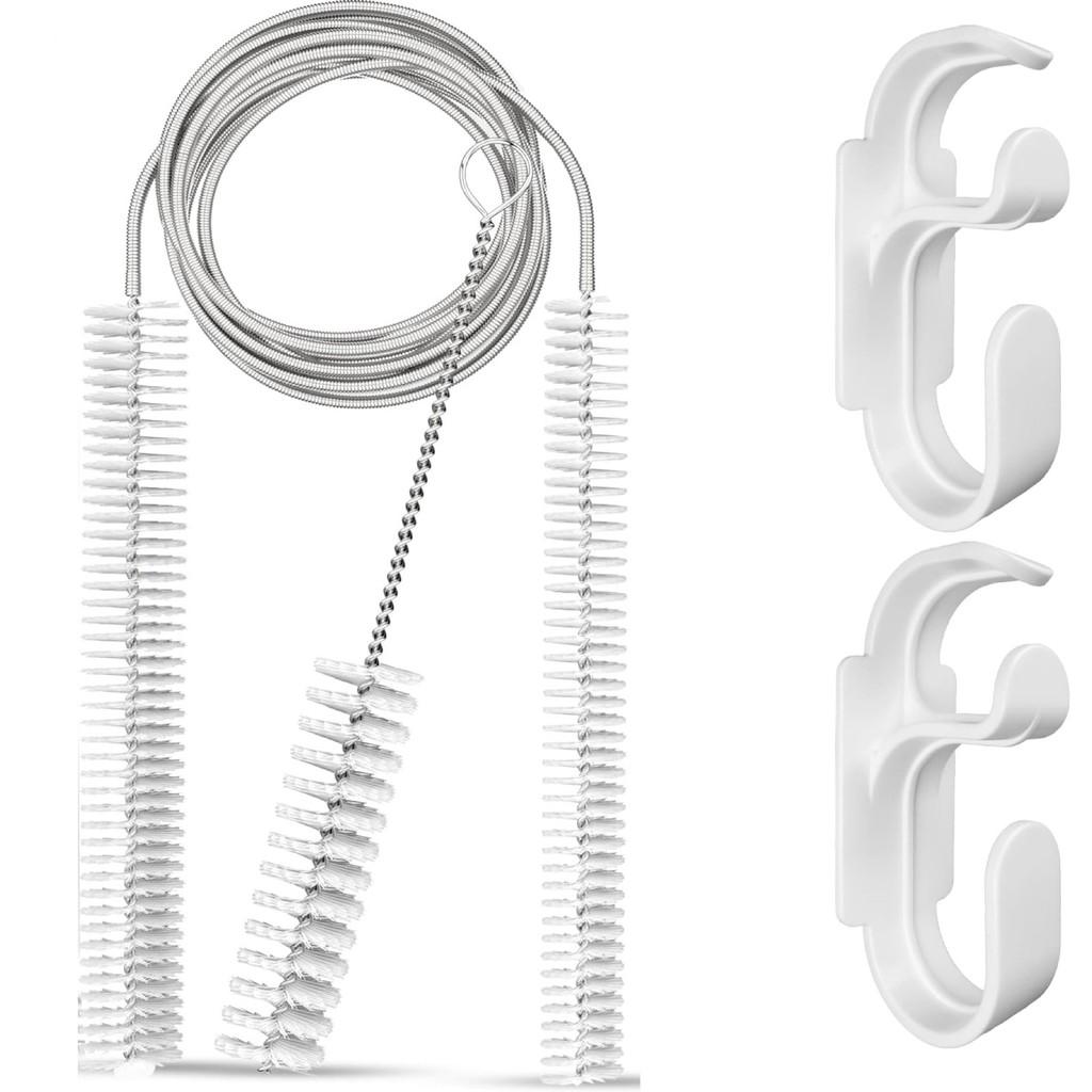 Cpap Tubing Cleaning Brush Set With Soft Hose Ties For Home Use