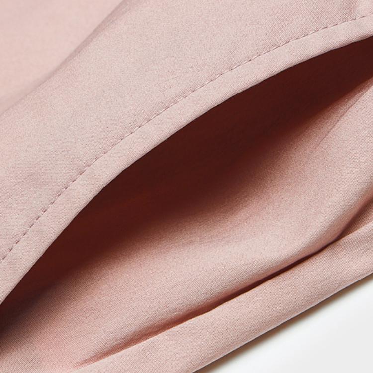 Fila Original  Comfortable Breathable Skin-Friendly Mid-Rise Solid Color Knitted Sports Pants Women bottoms Nude-Pink F71W449801F-PK