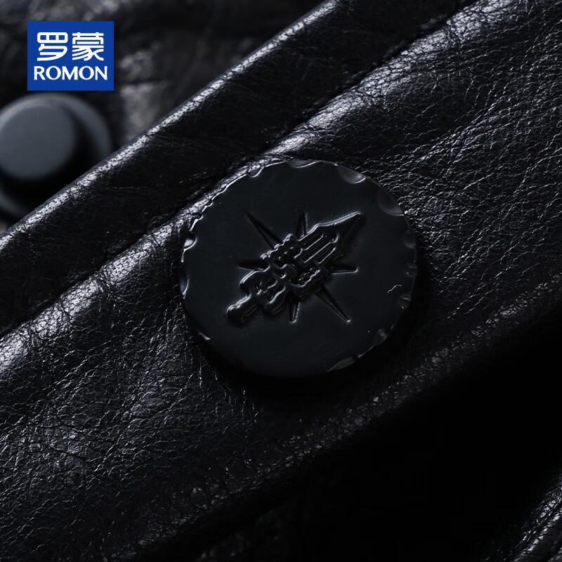 ROMON Men's Haining Cow Leather Jacket