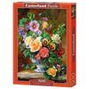 Puzzle 500 pièces - castorland - flowers in a vase - paysage et nature - adulte - multicolore