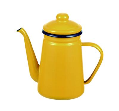 Enamel Coffee Pot Yellow Petit 1.1L HB-5480