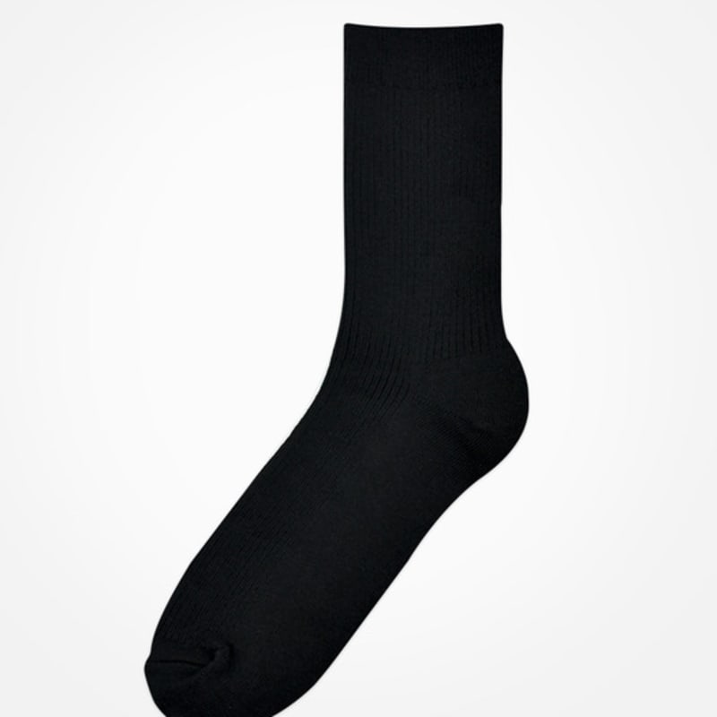 UNBDAY Women's 2-1 Gold Color Socks - Black