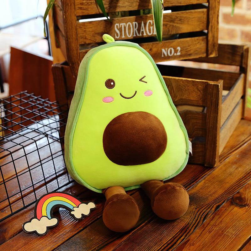 New Avocado Doll Plush Toy Girls Sleeping Pillow Large Rag Doll Children's Doll Gift
