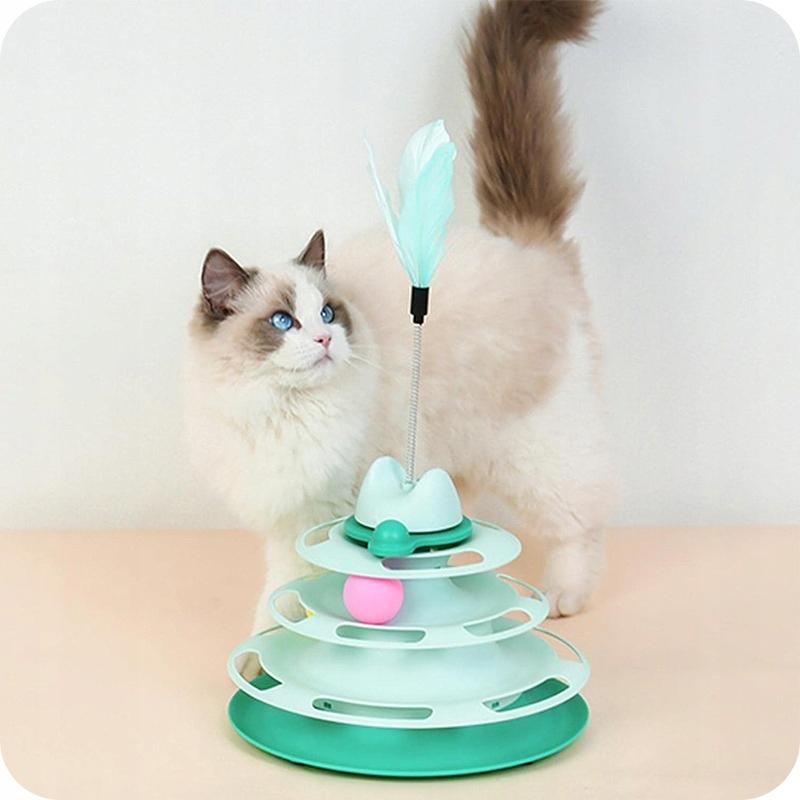 Feather toy for cat