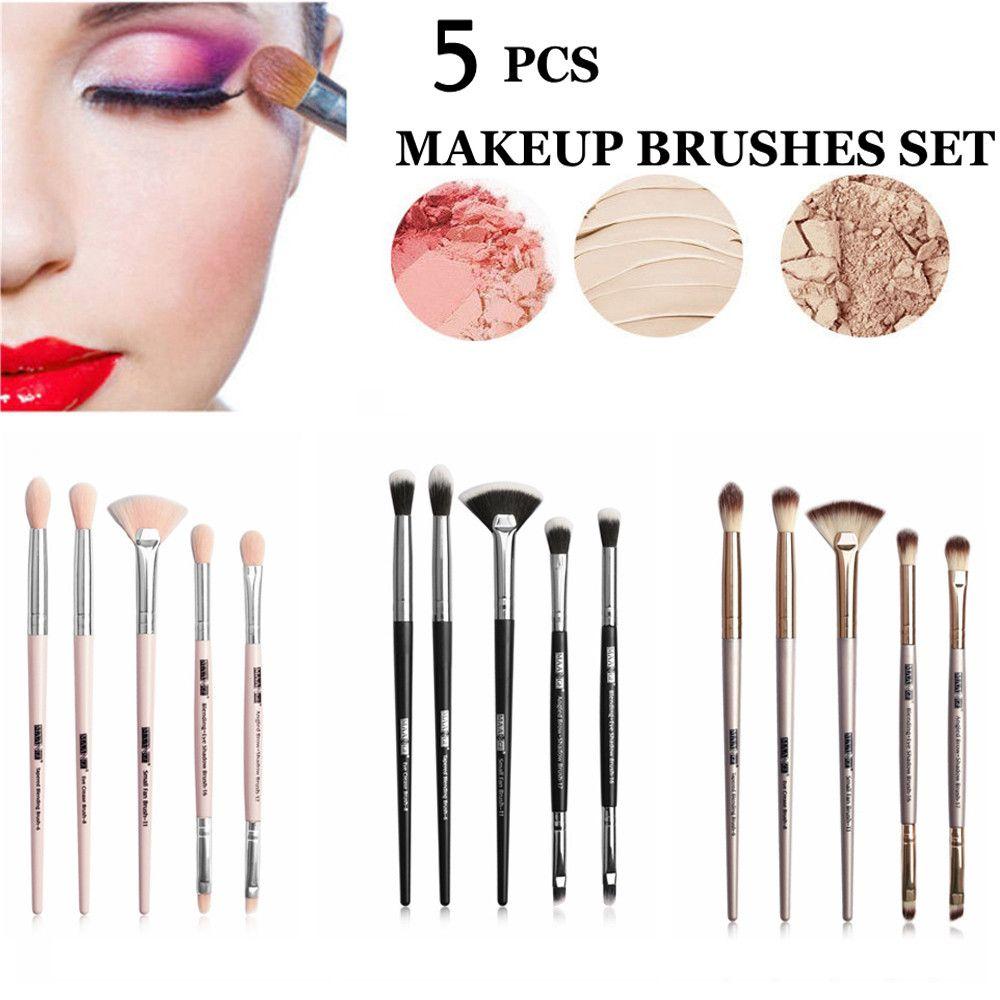 Women Beauty Cosmetic Applicator Eyeliner Brush Eye Blending Brushes Eyeshadow Contour Blusher Tool
