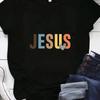 Unisex Jesus Faith Graphic Tshirt Religious Christian Believer Print Casual Short Sleeve Inspirational Faith Tee For Unisex Unisex