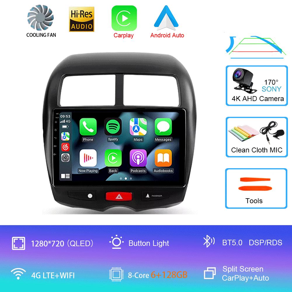 Android 14 Car Radio For Mitsubishi ASX 1 2010 - 2016 Multimedia Video Player Navigation Stereo GPS No 2din 2 Din Dvd