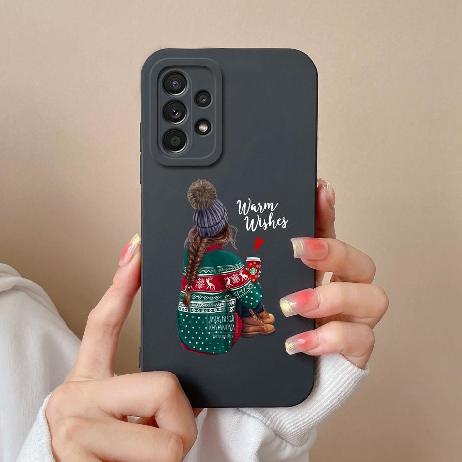 Phone Cases For Samsung A52 Galaxy A52s A53 Luxury Fashion Matte Shockproof Protective Silicone Soft TPU For Samsung A 52 Fundas