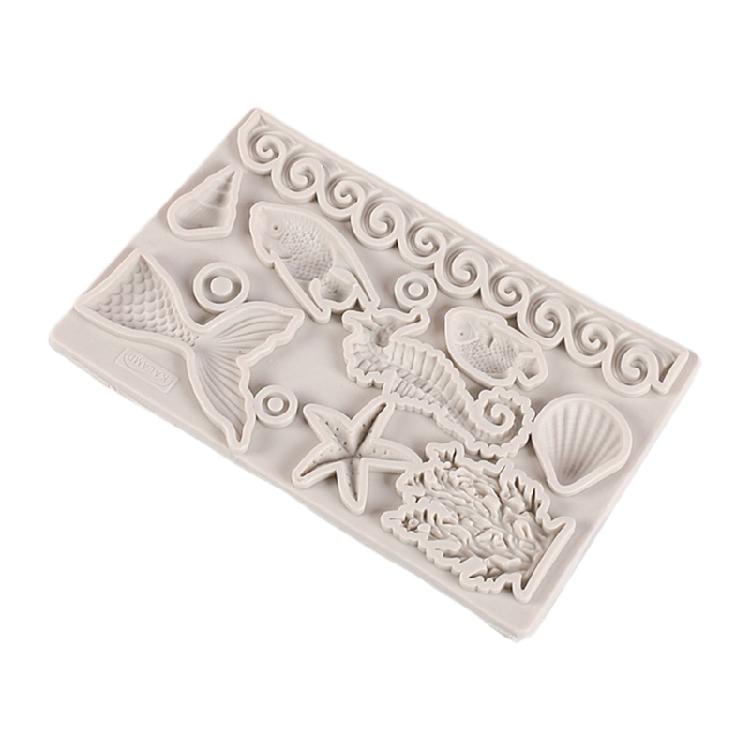 Turtle-Starfish-Fondant Mold for Homemade-Baking DIY Cake-Decorating Baking Mold