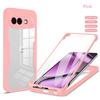 Luxury Transparent 360 Full Body Protect Shockproof Case for Google Pixel 10A Pixel 10 Pro XL 9 Pro Anti-drop Protect Back Cover