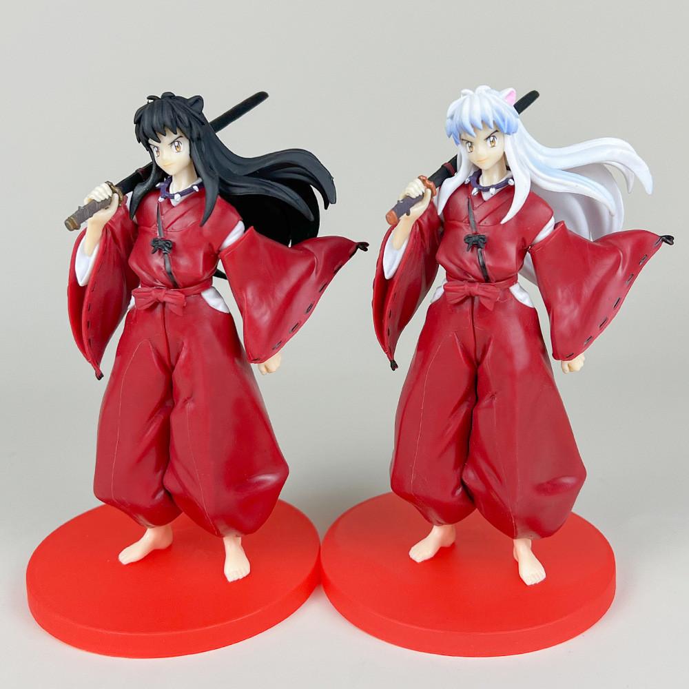 Inuyasha Pvc Figure Set With Assembled Design For Anime Collectors