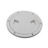 ABS White Round Boat Yacht Marine Out Deck Plate pection Access Hatch Cover