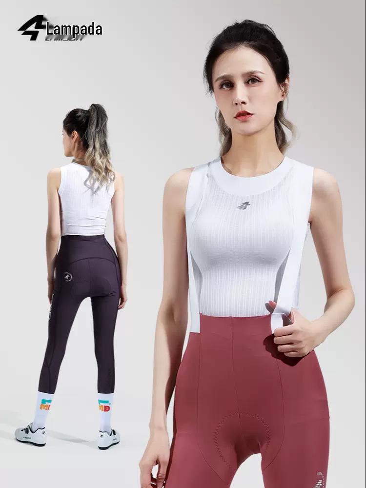 

Lampaida Women s Quick-Dry Cycling Vest with Long Sleeves S