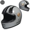 Motorcycle Retro Full Face Helmet DOT Approved Wide Field Off Road Motorcycle Helmet Adult Capacite Casco Moto