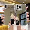 Ins Acrylic Plated Lens Mirror Mobile Phone Case for Samsung S24Ultra Beauty Mirror Case S23