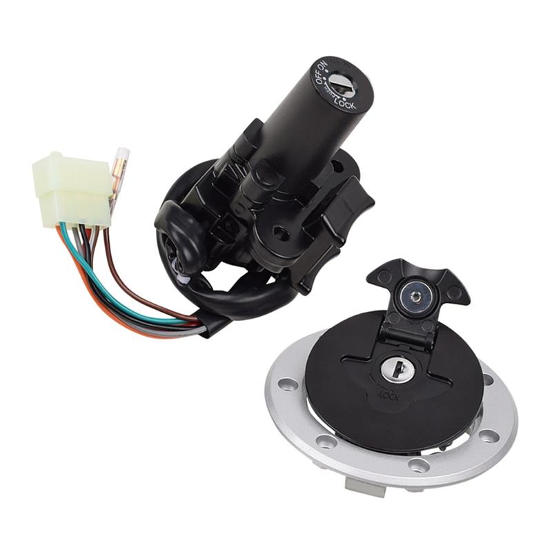 For KAWASAKI ZZR400 ZZR600 ZX6R ZX7R ZX9R Compatible Motorcycle Ignition Switch Lock With KEY Replacement Parts