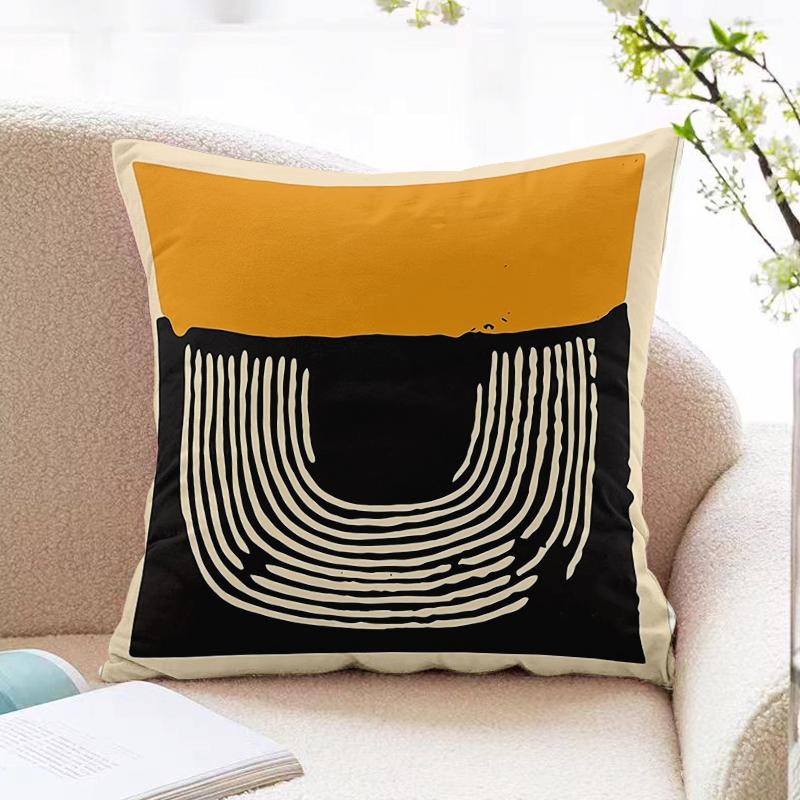 

Американский Ретро Наволочка Чехол для Подушки Диван Гостиная Чехол для Подушки Офисная Поясничная Подушка Прикроватная Квадратная Наволочка Съемная и Моющаяся 16x16Inch