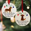 Sea Glass Art Animal Ornament Handmade Hanging Sea Glass Dog/Cat/Horse Ornament for Christmas Tree Coastal Home Decor Pet Memorial Gift for Pet Lovers