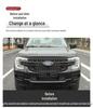 Ford Ranger Off-Road A-Pillar Hood Spotlight Bracket
