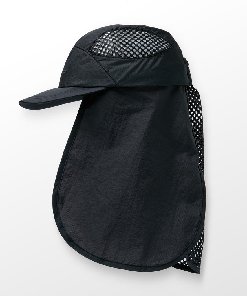 Hellinogseuweeo Mesh Hybrid Sunshade Cap_Black