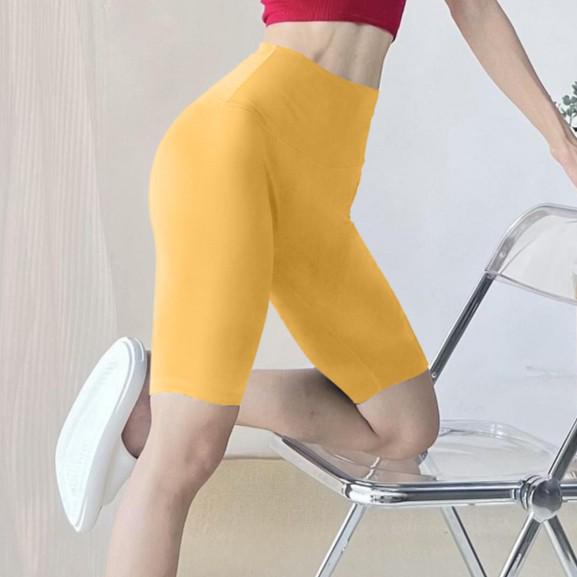 

Женские шорты для йоги с высокой талией, быстросохнущие, с контролем живота M (suggested for 95-110 lbs)