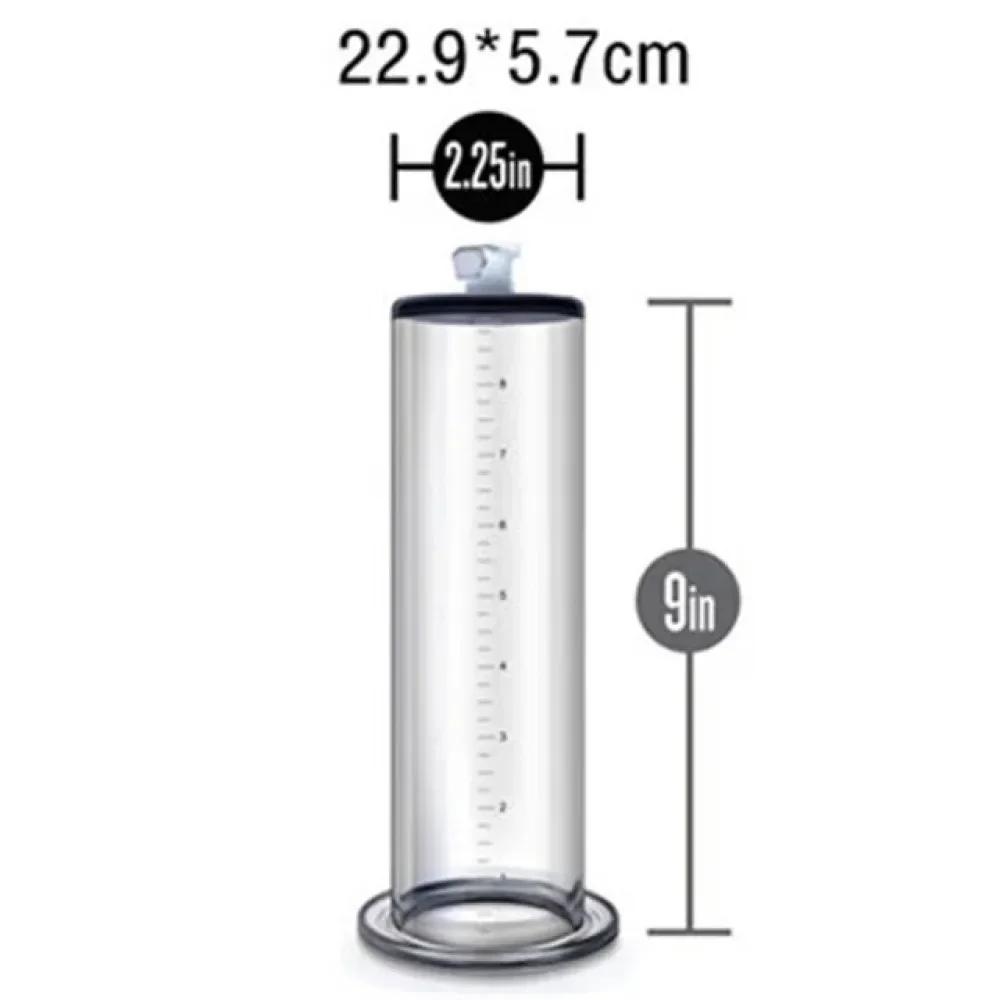 Acrylic Penis Pump Accessories Vacuum Penis Enlargement Device Masturbation Vacuum Pump Flange Pump Penis Cylinder Set Sex Toys