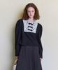 Dyuidyui Queens Wool Blouse_Black