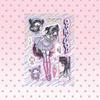 Domi Korean Style Sweet & Cool Girl Character Sticker Book – Creative Journal Stickers