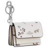 Klare Star Print Keychain Cow Leather Bag Peripherals Women's Chalk White Chalk White
