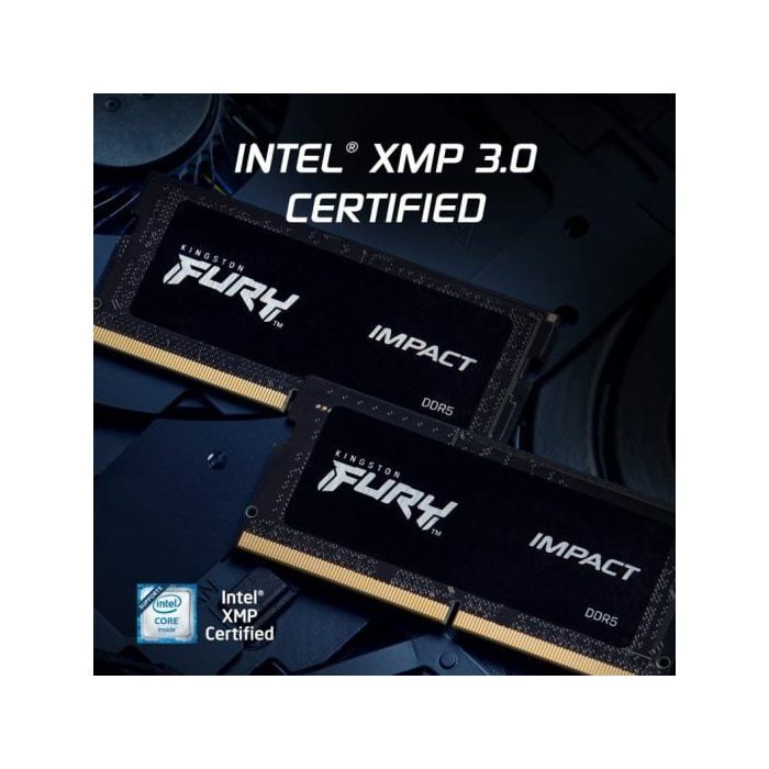 Module Mémoire - Kingston - FURY Impact - DDR5 - 16 Go - SO DIMM 262 Broches - 4800 MHz