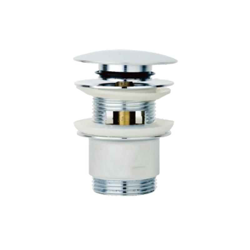 High Quality Filter Bounce Catch Wash Basin Drain Pipe With Overflow Brass