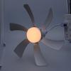 E27 Thread Ceiling Fan 85V-265V Chandelier Fan with Light Color and Wind Speed Adjustment E27 Thread LED Fan for Indoor