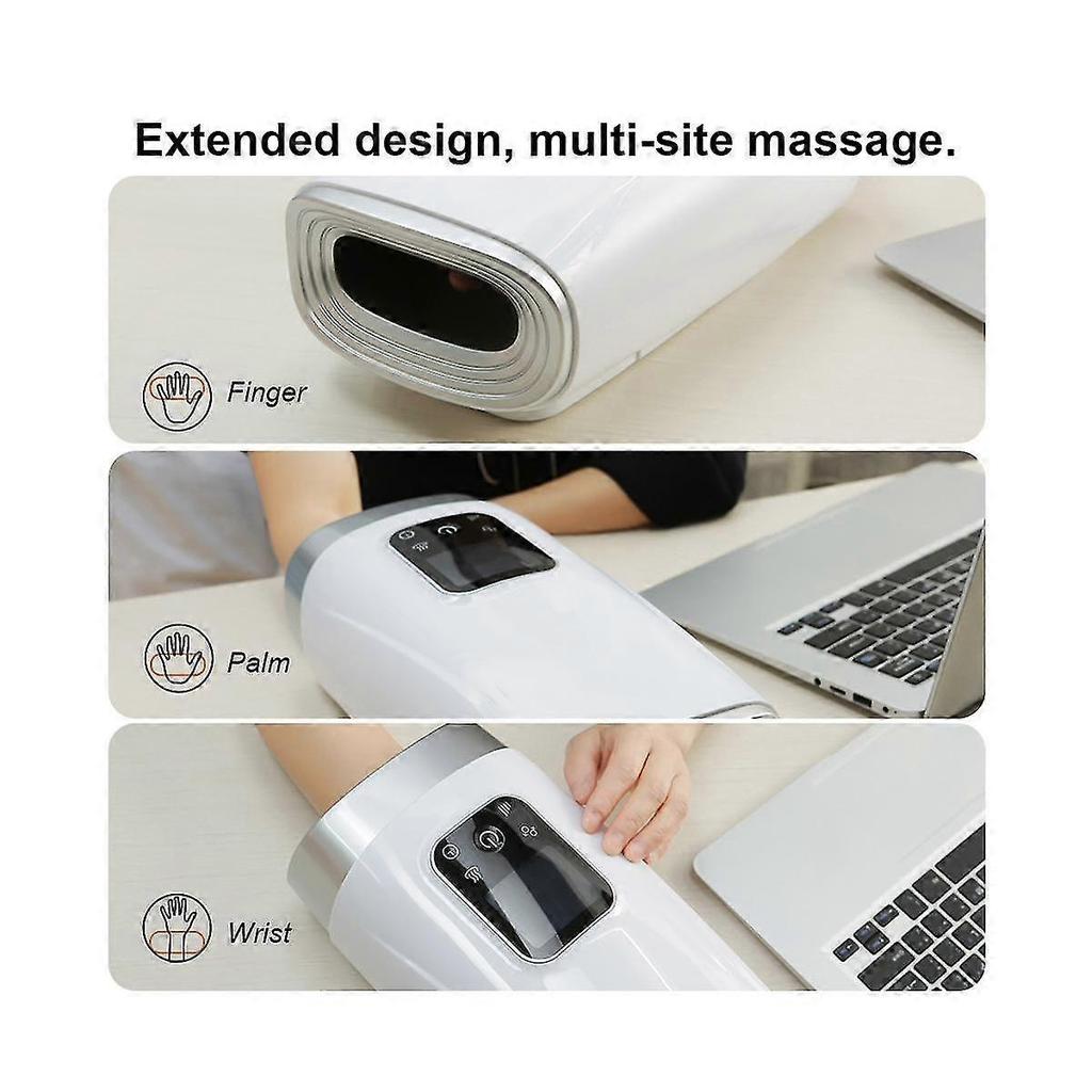 Electric Hand Massager Device Massage Pain Relief Therapy Air Compression Hand Care Palm Massage He