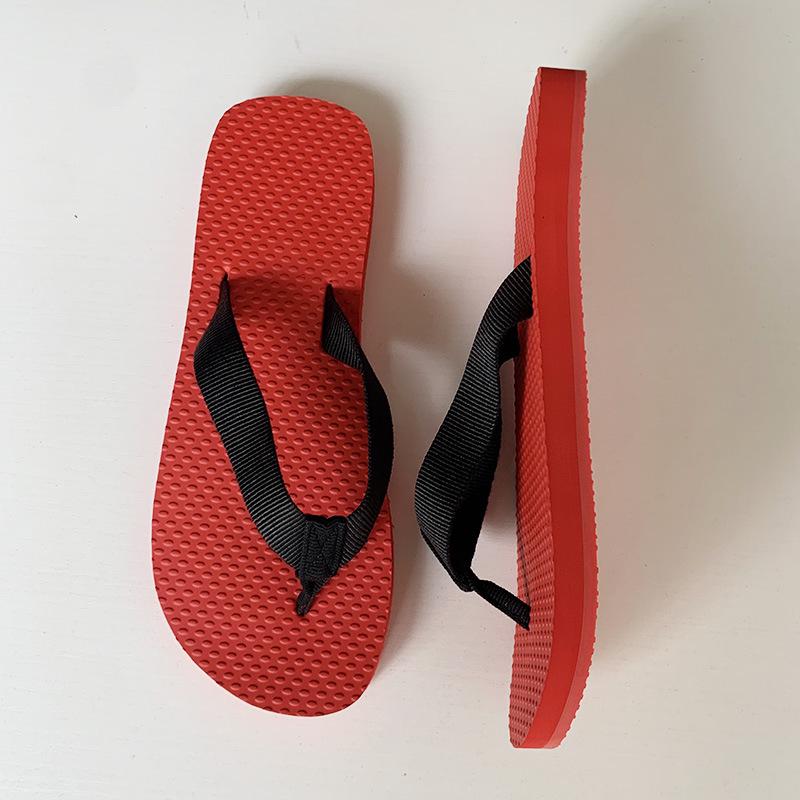 Premium Women s Black Double Layer Non-Slip Waterproof Flip-Flops for Summer Beach and Outdoor Wear 38