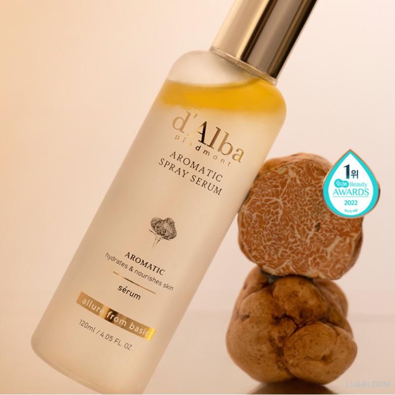 d'Alba White Truffle Aromatic Spray Serum 120ml (+Free Gift)