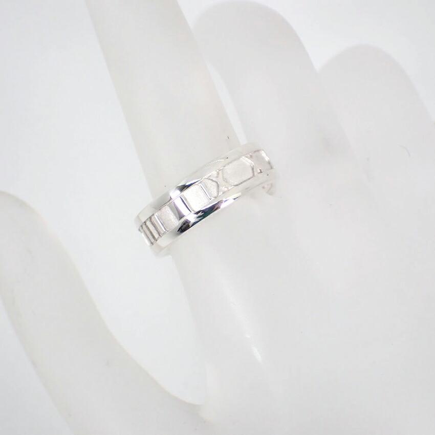 [Used] TIFFANY 925 Atlas Ring / Size 11 / J45-5