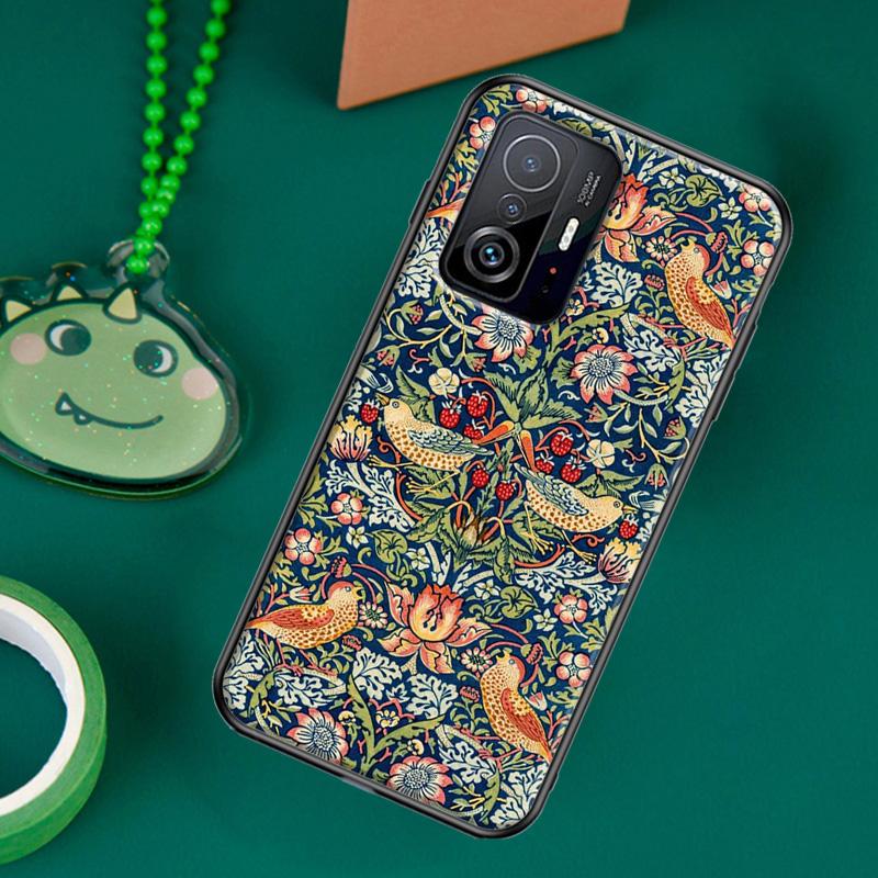 Garden Birds Case For POCO F5 X5 X3 Pro X4 F4 GT F3 M5s C40 Cover For Xiaomi 13 12 Lite 11T 12T Pro 12X