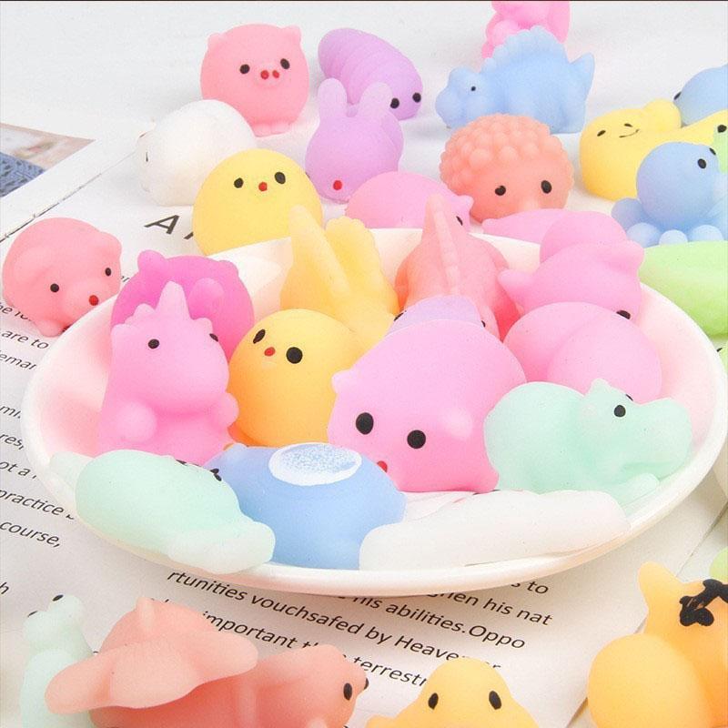 Random Stress Relief Toy Pinching Squeeze Cute Soft Fun Safe Venting Doll Pet