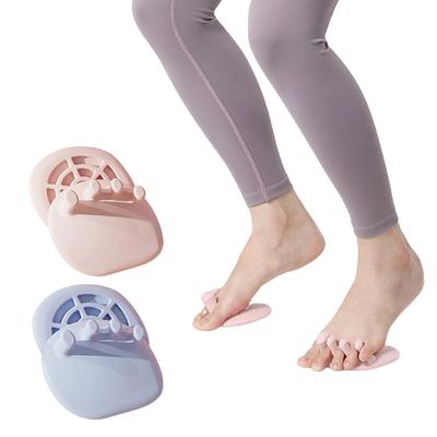 1 çift ayak kavisi eğitmen kaymaz TPE bacak şekillendirme egzersiz Yoga kas rahatlatıcı masaj yardımcı spor salonu spor Fitness ekipmanları